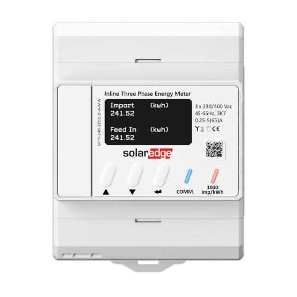 SolarEdge Inline Energy Meter MTR-240-3PC1-D-A-MW